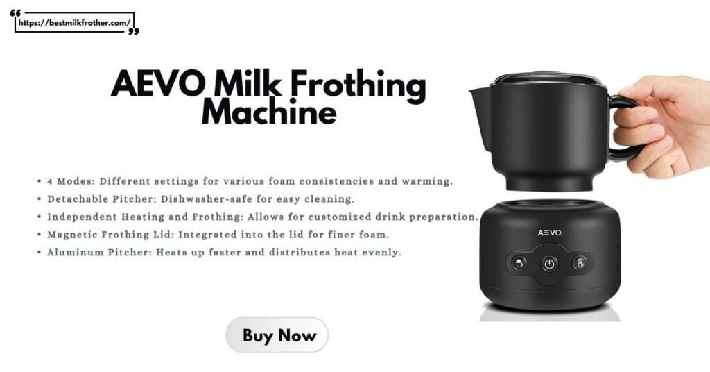 AEVO Milk Frothing Machine - Milk Frother For Matcha- bestmilkfrother. com