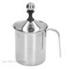 Manual Milk Frother, 27oz800ml Stainless Steel Hand Pump