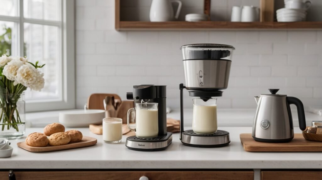 That Space I Need for a Milk Frother or Steamer in My Kitchen - Milk Frother Vs Steamer